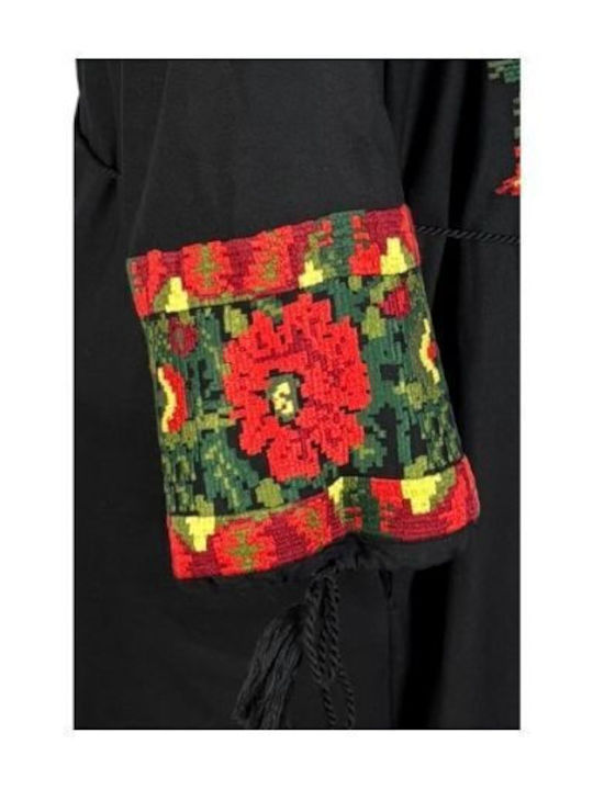 Maxi Φόρεμα Black, Red