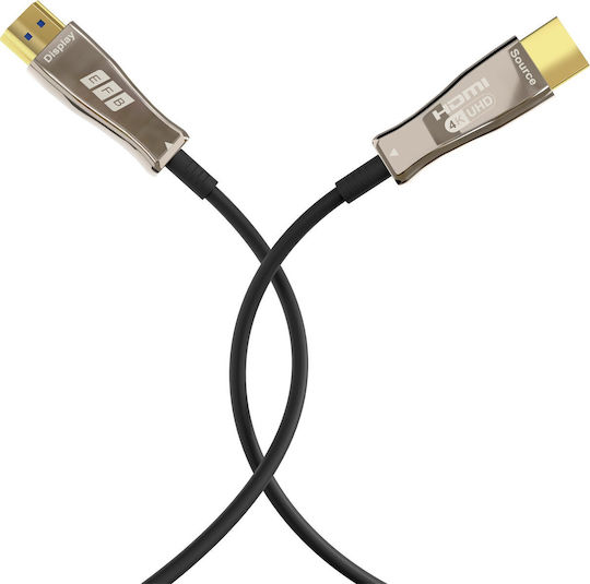EFB Cable HDMI male - HDMI male 50m Black