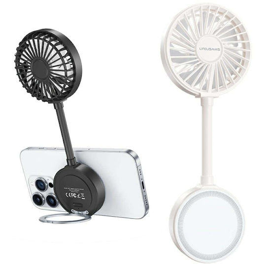 Usams Life Lu02 Ventilator de Mână Negru