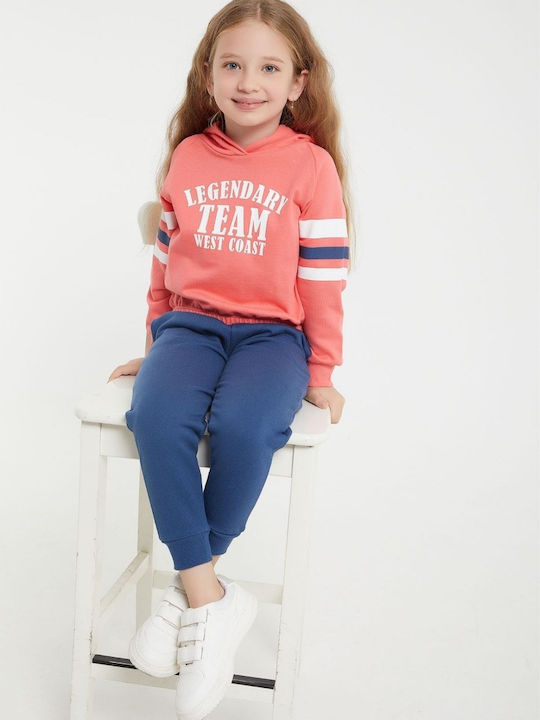 Kinder Sweatpants Set - Jogginganzug Coral 2Stück