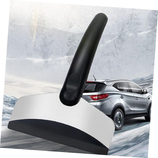Răzuitoare de Gheață Auto Flippy Pentru Îndepărtarea Zăpezii Din ABS Oțel Inoxidabil 17 X 11 Cm Negru