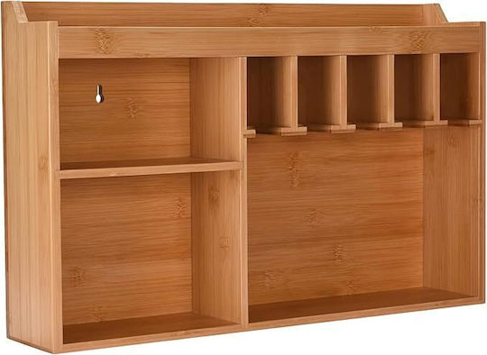 Electric Tool Organizer Toolzilla Wall-mounted 5 Hanging Slots Solid Wooden Tool Storage Garage Workshop Storage 1buc TOOL-000030