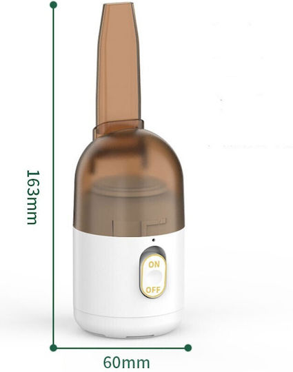 Aspirator De Mână Pentru Mașini Reîncărcabil 12V Alb