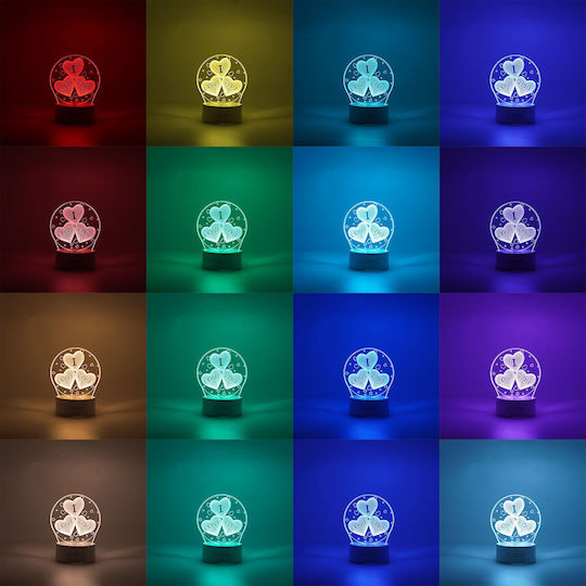 Φωτιστικό LED 3D Illusion