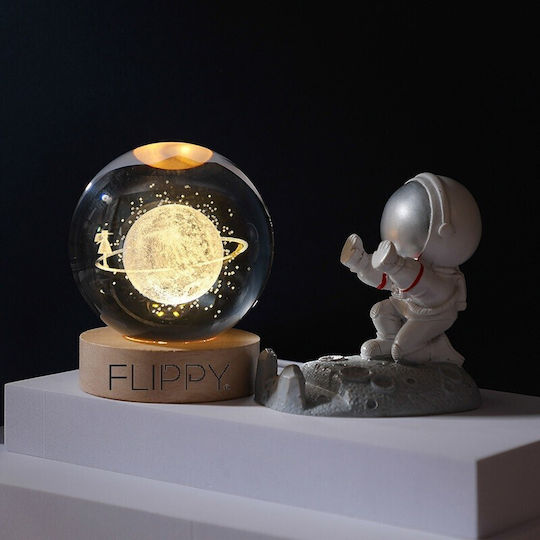Lustră Decorativă Glob de cristal Alb