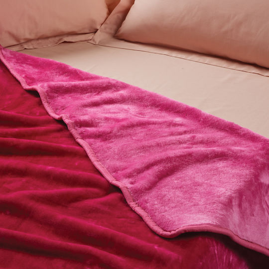 Das Home Blanket Velvet Pink 160x220cm