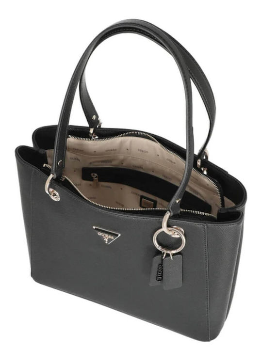 Damen Schultertasche Schwarz HWZG9672250