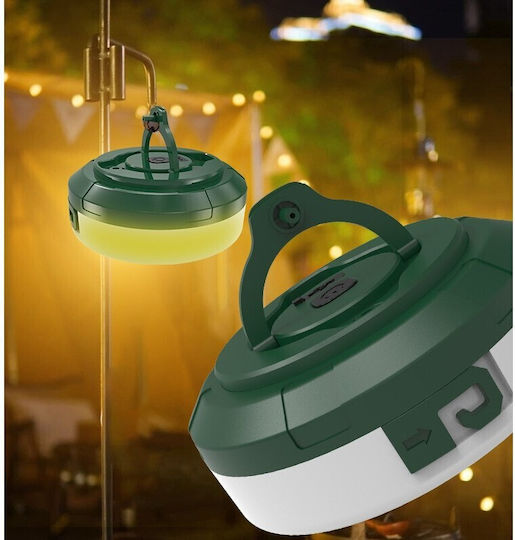 Suspendata Lampă Solară Ghirlande cu Verde Lumină