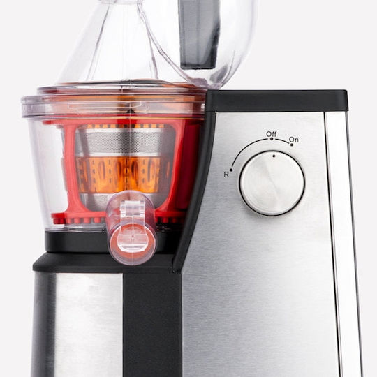 HKoenig Juicer Slow Press 400W Inox Silver