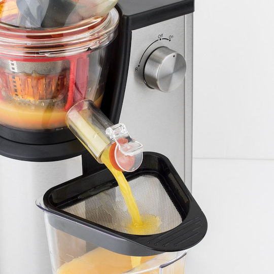 HKoenig Juicer Slow Press 400W Inox Silver