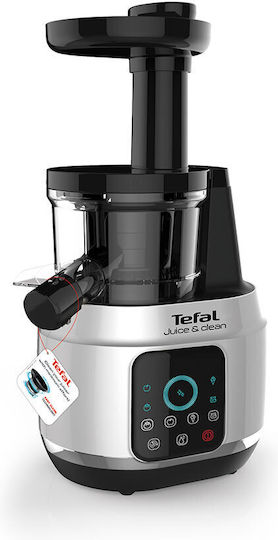 Tefal Juice Αποχυμωτής Αργής Σύνθλιψης 150W Ασημί
