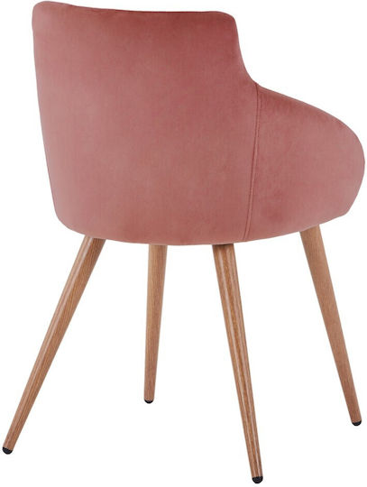 Ivy Dining Room Velvet Armchair Rotten Apple 55x55x80cm 2pcs