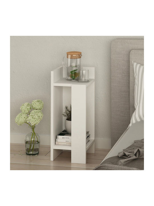 Комод Elos Дървен Бял 60x25x60см