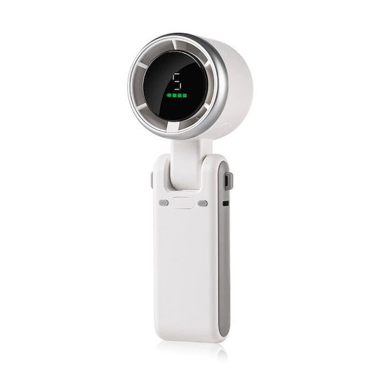 Ventilator De Mână USB Fără Lamele 7W Alb