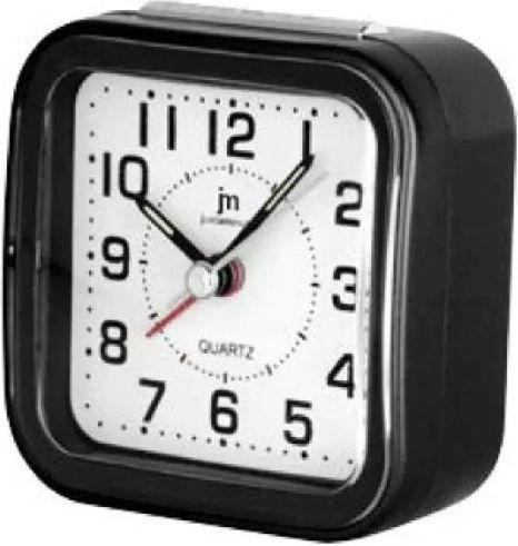 Justaminute Ceas de Masă cu Alarmă Negru JA7039N