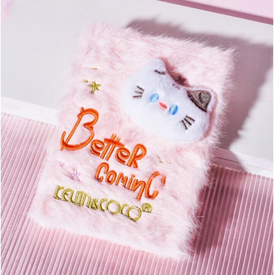 Kevinandcoco Set Machiaj 38 Culori Farduri de Pleoape Iluminatoare Conturare Cutie Pufoasă Design Pisică 17.3x12.5x5 Cm Multicolor