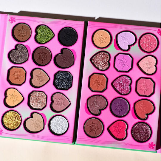 Makeup Palette Kevin Coco Attraktive Lidschatten 15 Farben Modell A 16,5x10,8x1,5 cm Mehrfarbige