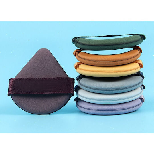 Set De 7 Bureței De Machiaj Flippy Reutilizabili Pentru Umed Uscat Pulbere 5.5 X 5.5 X 0.9 Cm Multicolor