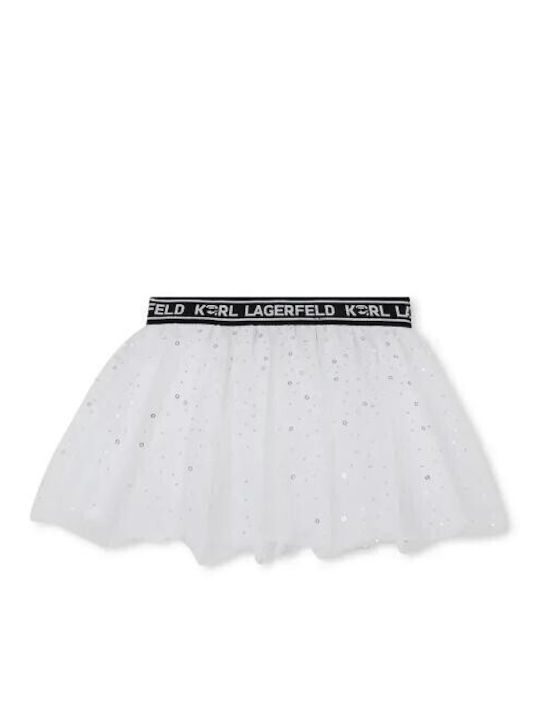 Kids' Set with Skirt Winter 2pcs White