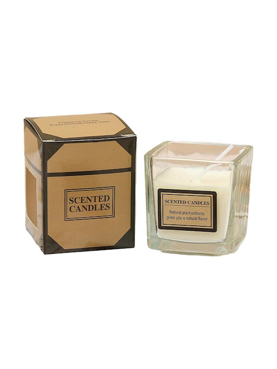 Aromatic Soy Candle In Jar With Jasmine Perfume 170gr