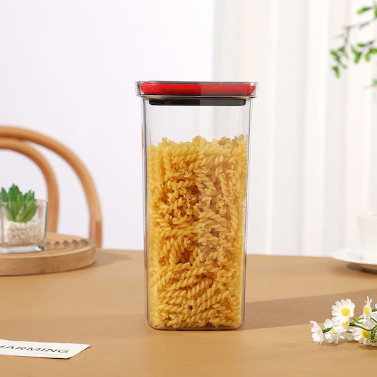 Caseta Pentru Cereale / Paste / Cafea / Zahăr Cu Capac Din Plastic Transparent 2000ml