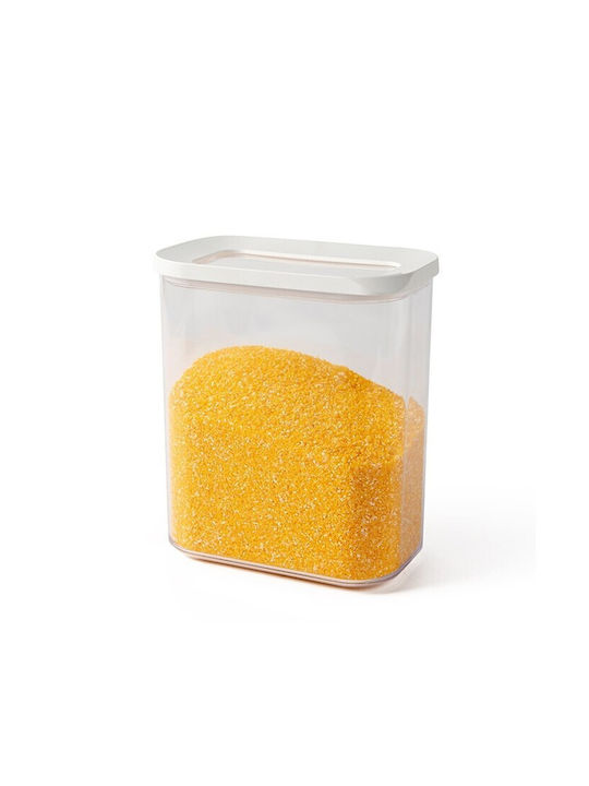 Set 5Stück Gläser Getreide mit Deckel Kunststoff Transparent 450ml