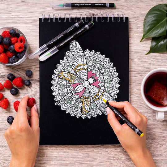 Coloring Book Colorya Night Vol Ii Mandala A4 Anti-stress 30 Pages