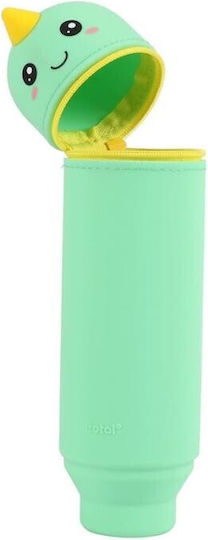 I-Total Pencil Case Silicone Barrel Green
