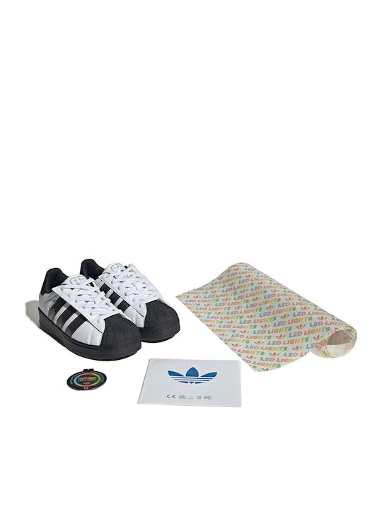 Superstar Superstar Детски маратонки Low Светещи Бели