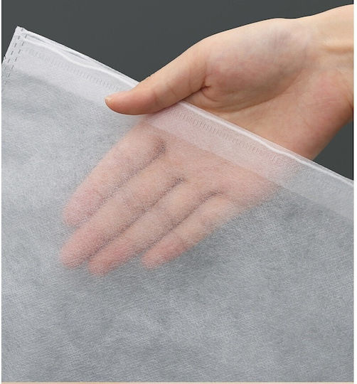 Plastic Sac de Depozitare pentru Saci / Pantofi în Culoare Alb 48x32x1cm 50buc