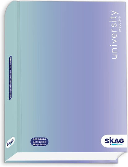 Academic Diary 2025-2026 Hardcover 14x21cm Skag University Executive Various Colours