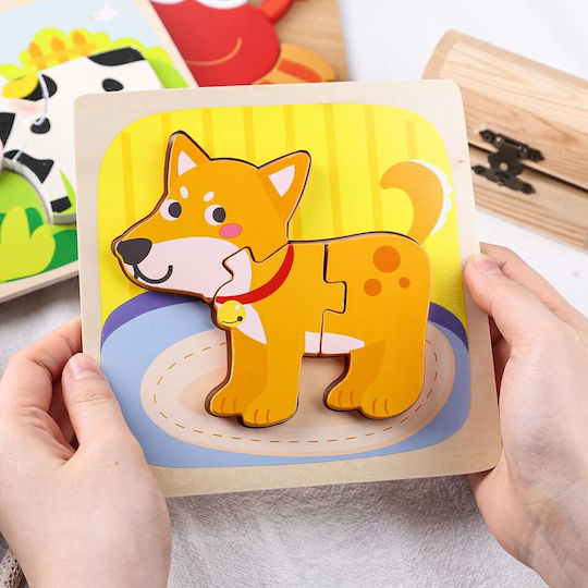 Wooden Kids Puzzle for 3+ years+ Years 3pcs