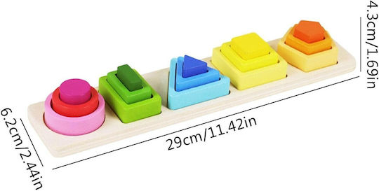 Lemnos Puzzle pentru Copii pentru 2+ ani+ Ani 15buc