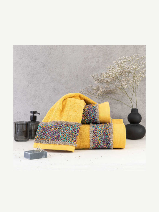 Borea Bath Towels Set 2 pcs Jules Petrol