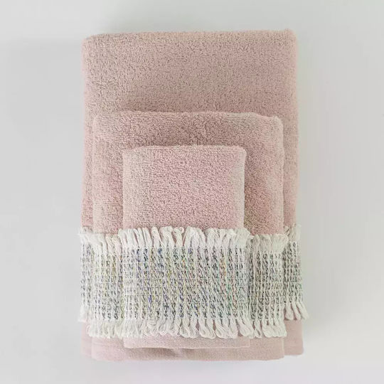 Borea Set De Prosoape De Baie 3 Buc Lila