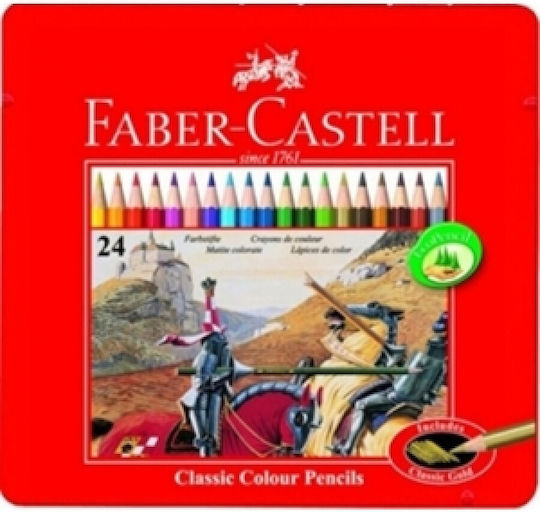 Faber-Castell Farbstift-Set in einer Box 24Stück Packung von 1 Verpackungen
