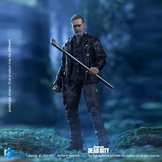 Hiya Toys The Walking Dead: Dead City Exquisite Mini - Negan Action Figure height 11cm at Scale 1:18