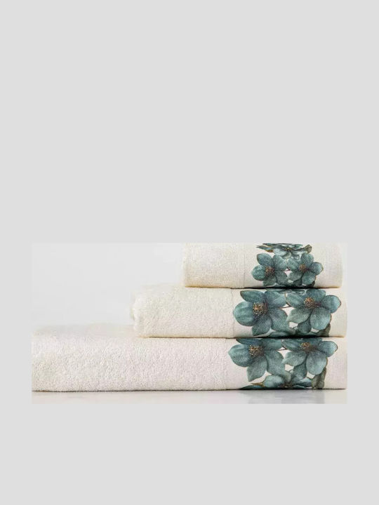 Borea Set De Prosoape De Baie 3 Buc Emerald Ecru