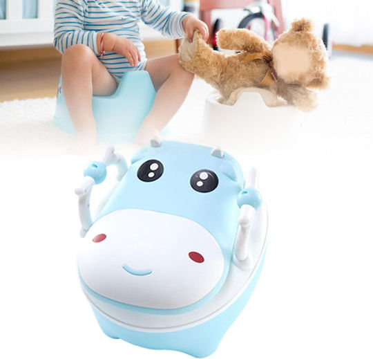 Детски Играчки Тоалетна Cow с Капак Син