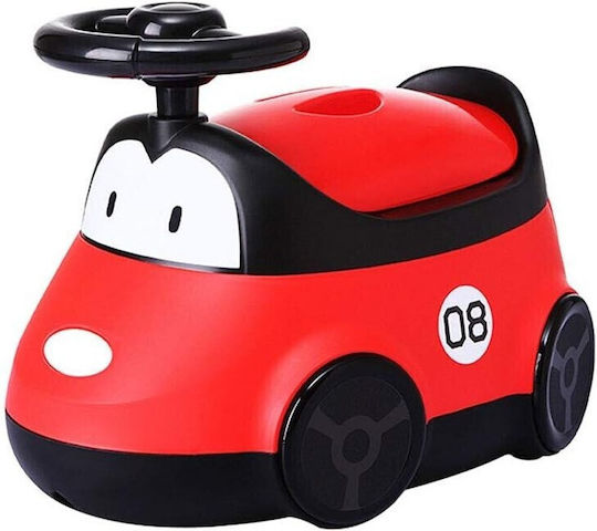 Töpfchen Auto mit Deckel Rotes