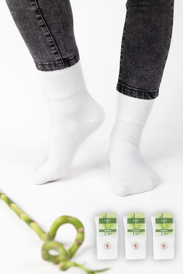 Soma Bamboo Socks White