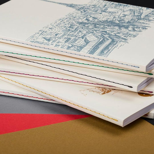 Jacques Herbin Notizbuch 16 Blätter A5 Geregelt