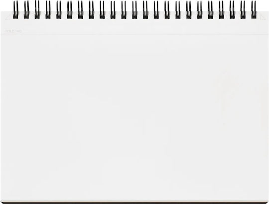 Spiral Notebook Тетрадка Спирала 70 Листа A5 с Бели Страници