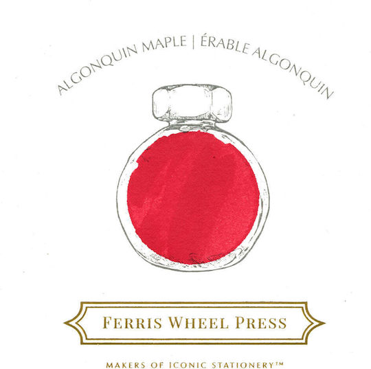 Ferris Wheel Press Replacement Ink for Pen ink Rich and mature tones Beautiful shades Low sheen It is water-based and compatible with pens of all manufacturers The famous brass cap 38ml