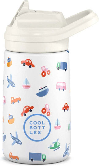 Cool Bottles Детска Бутилка За Вода Неръждаема Стомана Kiddies 350ml