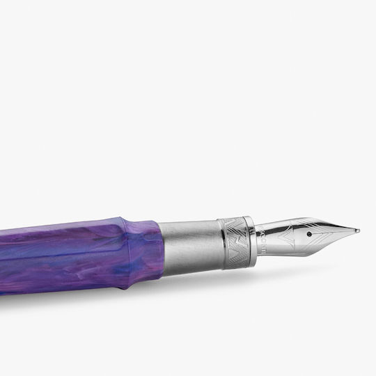 Visconti Mirage Πένα Γραφής Μωβ με Μπλε Μελάνι