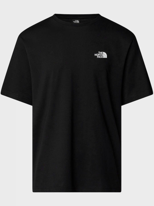 Mountain Sketch T-Shirt Black