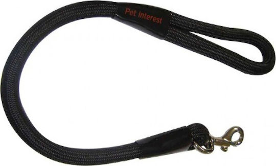 Pet Interest Dog Leash/Lead Strap Rope Plain in Black color 1.8m x 1.5cm