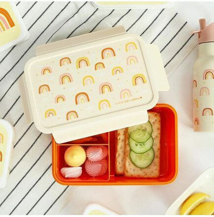 A Little Lovely Company Plastic Kids' Food Container Yellow