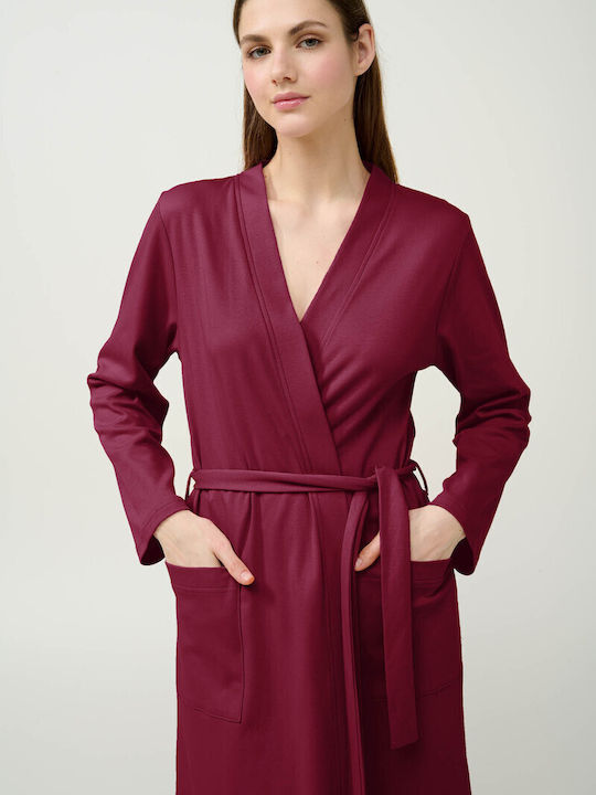 Vamp Winter Women's Robe Red Beet